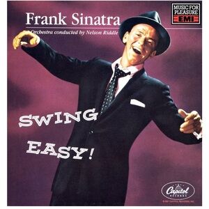 VINTAGE Frank Sinatra Swing Easy Album Cover
